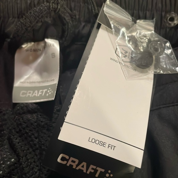 NWT 🚴Craft Reflective Wind Protective Loose Fit Pants - Picture 9 of 11
